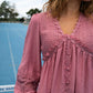 Blouse Balya rose
