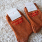 Chaussettes Marraine chérie camel