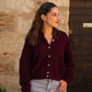 Gilet Pepa burgundy