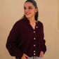 Gilet Pepa burgundy