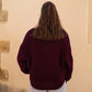 Gilet Pepa burgundy