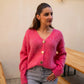Gilet Maja rose