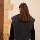 Gilet moumoute Elise gris