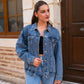 Veste en jean Love