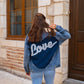 Veste en jean Love