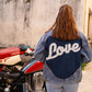 Veste en jean Love