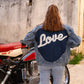 Veste en jean Love