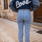 Jean straight Warry