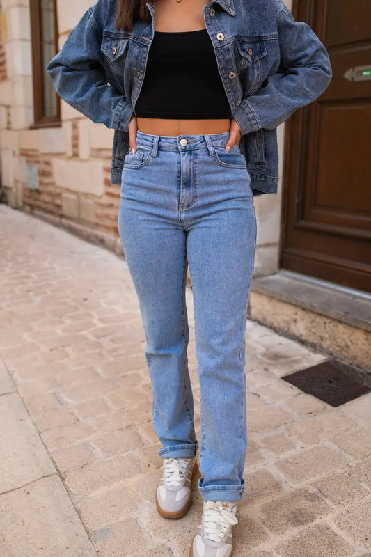 Jean straight Warry