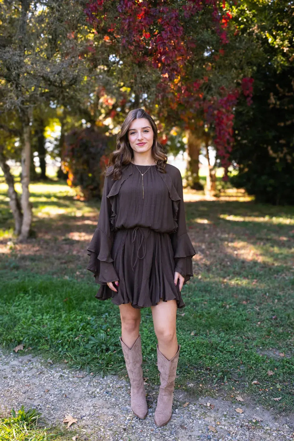 Robe Chiara chocolat