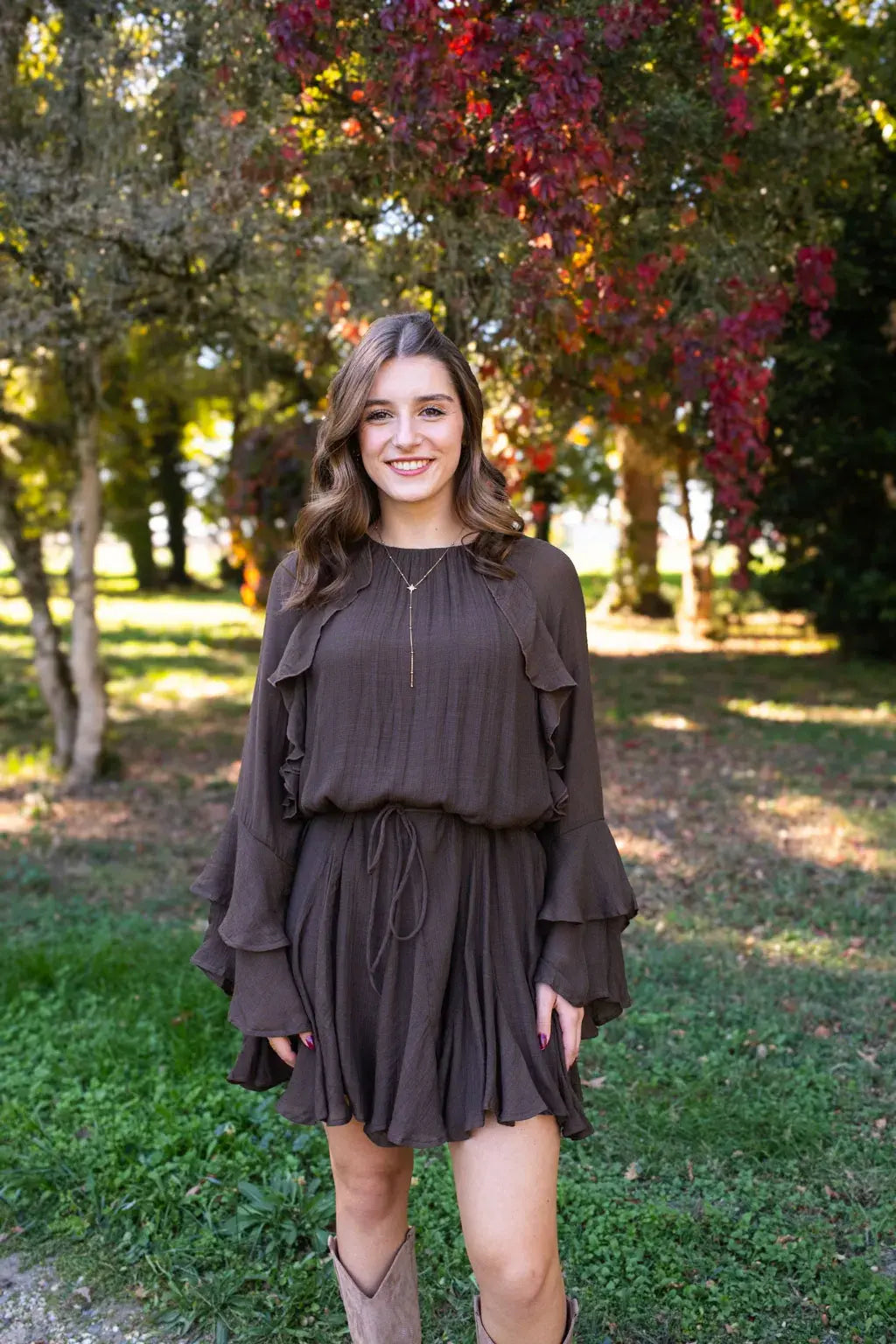 Robe Chiara chocolat