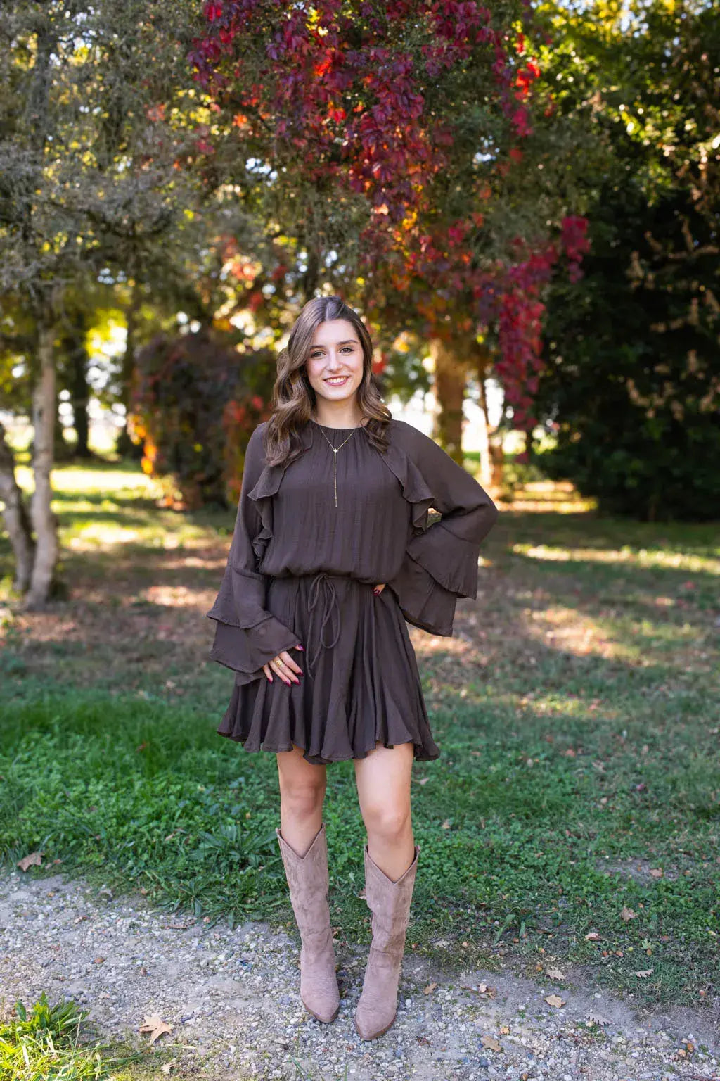 Robe Chiara chocolat