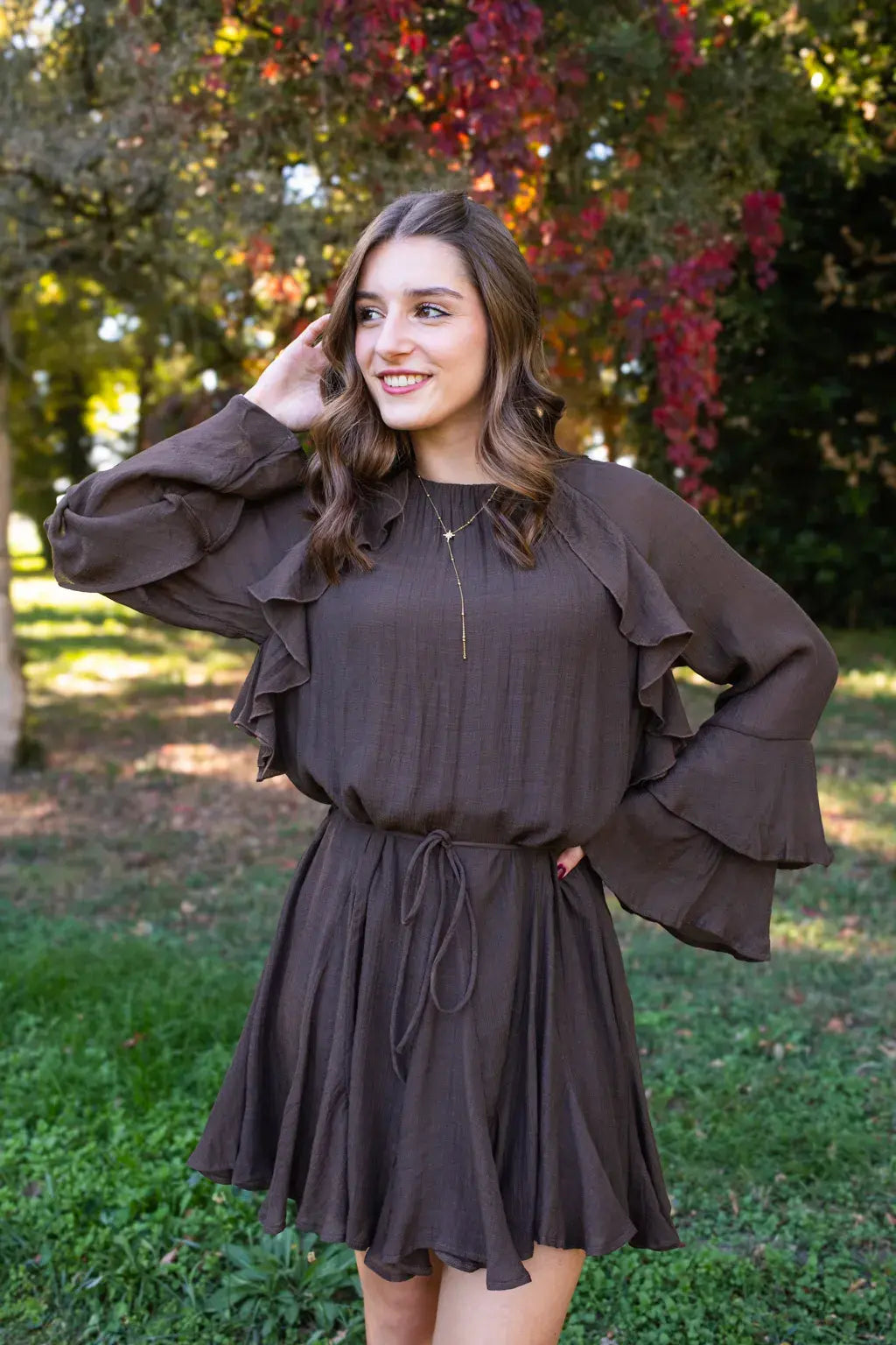 Robe Chiara chocolat