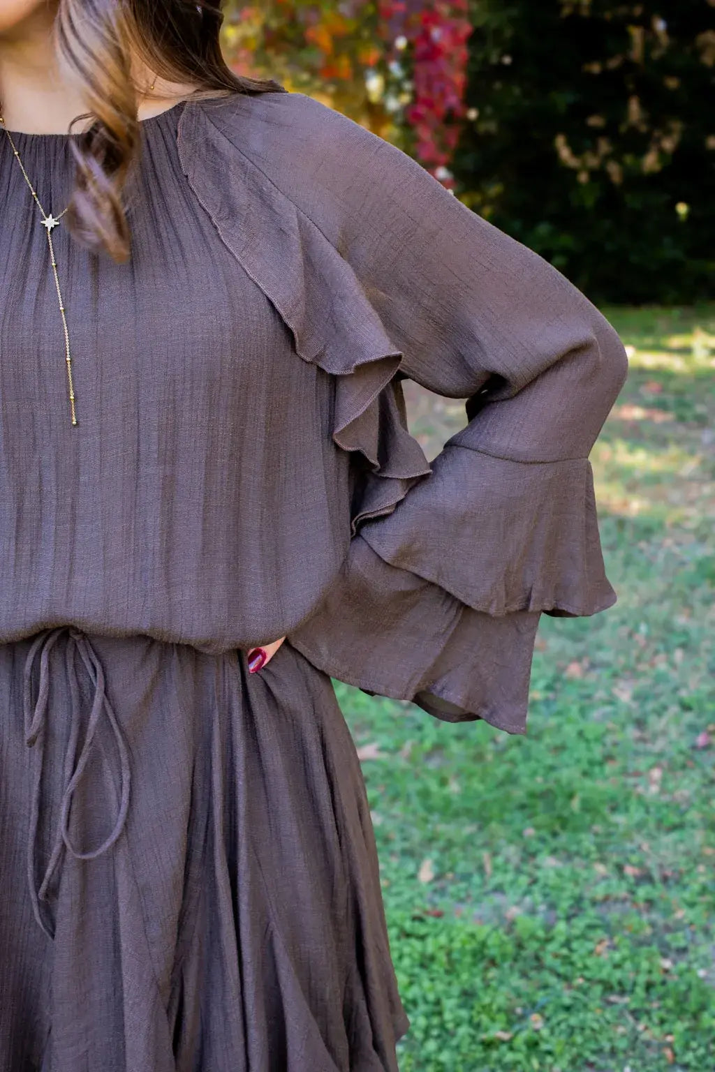 Robe Chiara chocolat