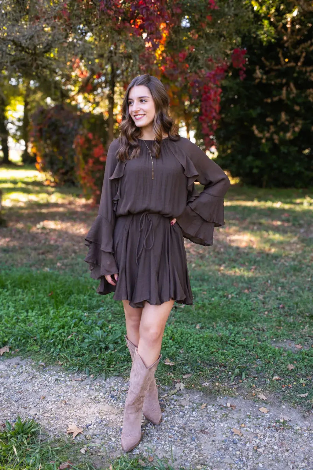 Robe Chiara chocolat