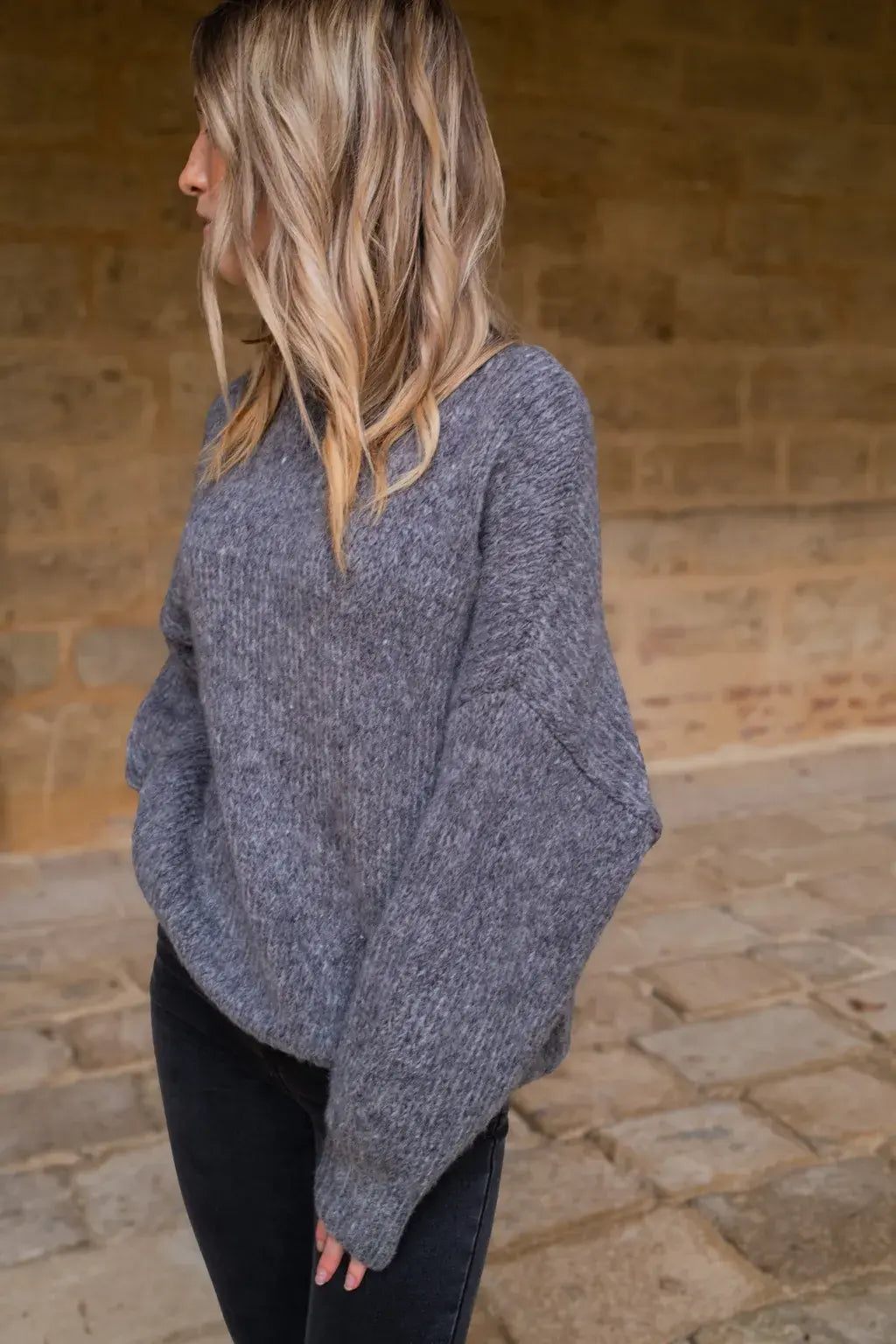 Pull Karine gris