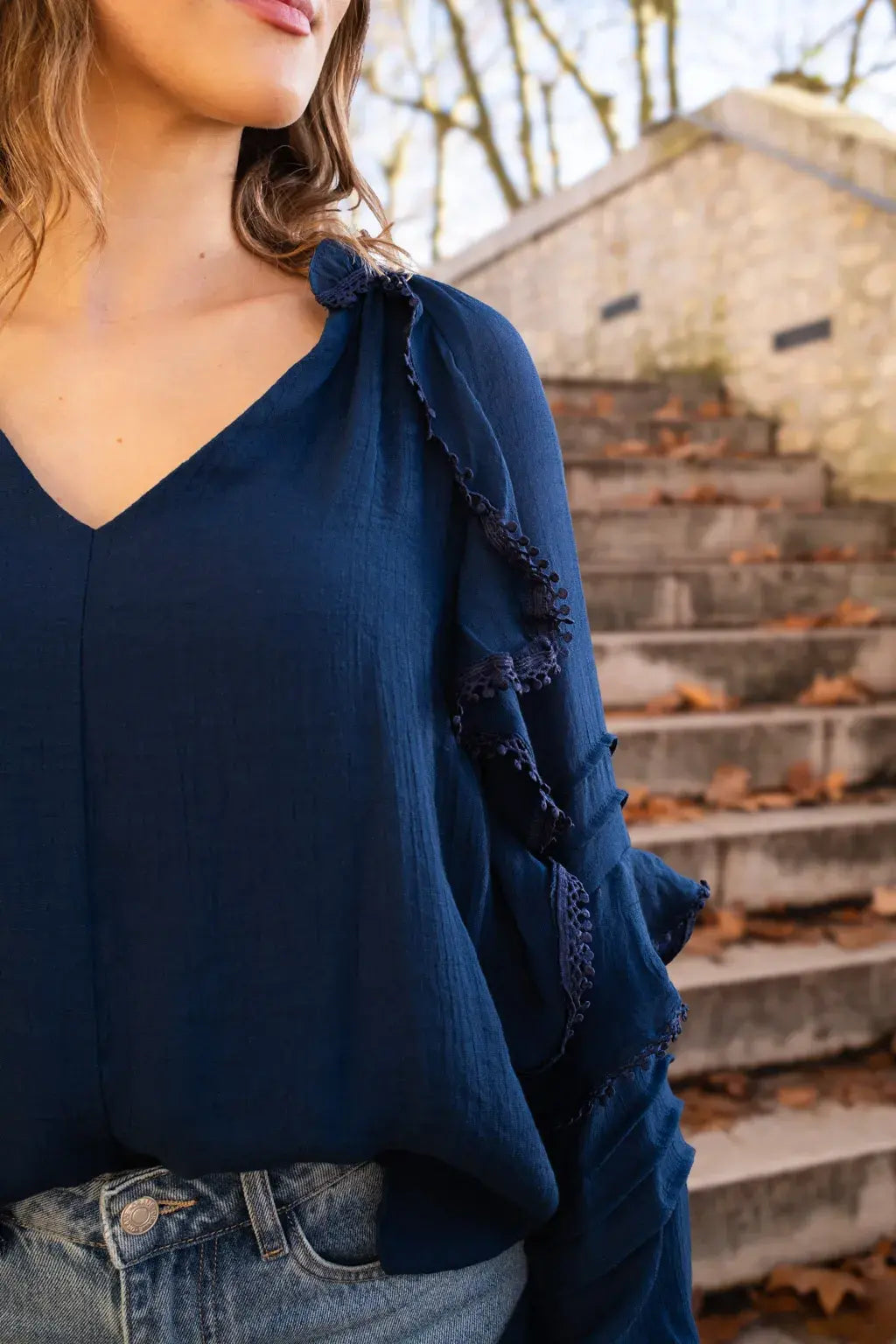 Blouse Alexandra marine