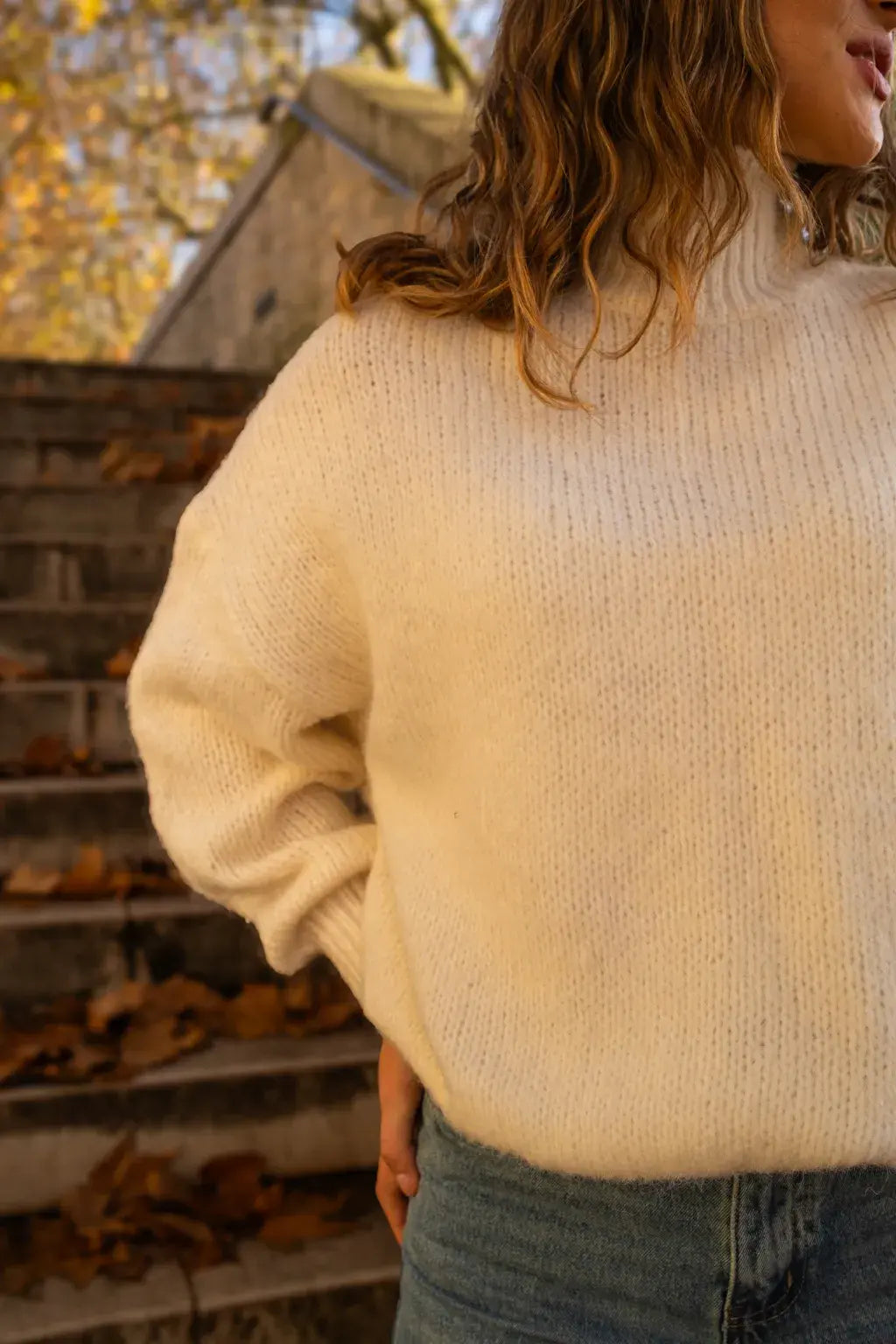 Pull Karine beige