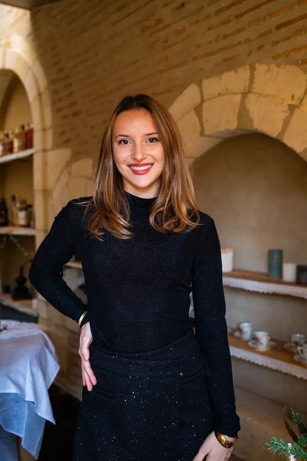 Top Alix noir
