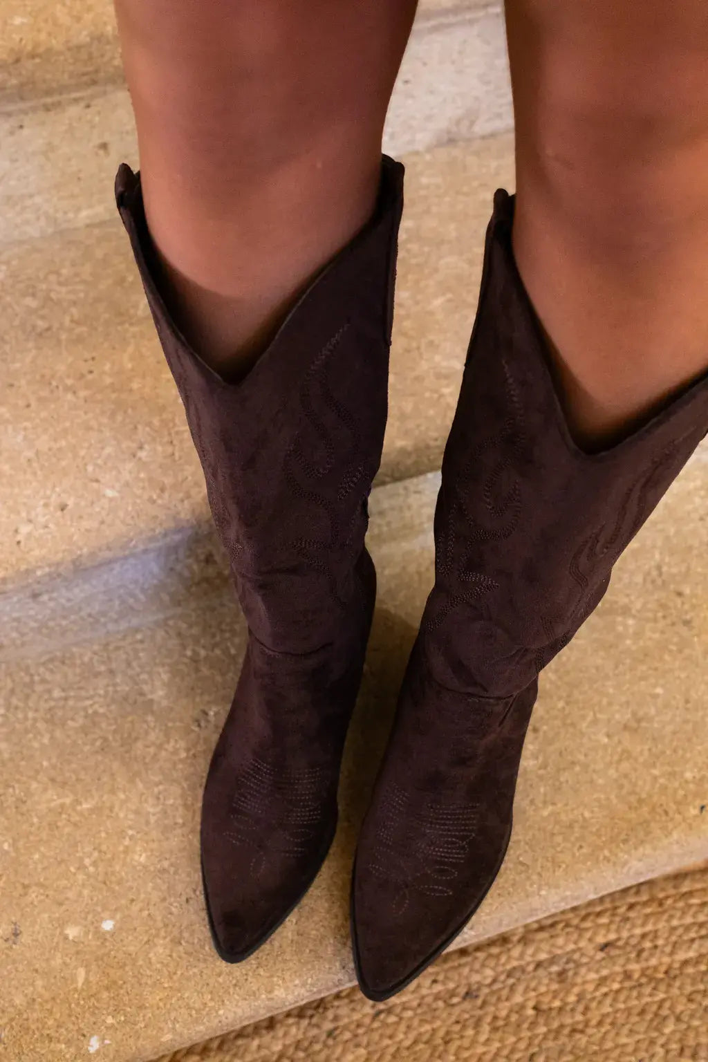 Santiags Vanina chocolat