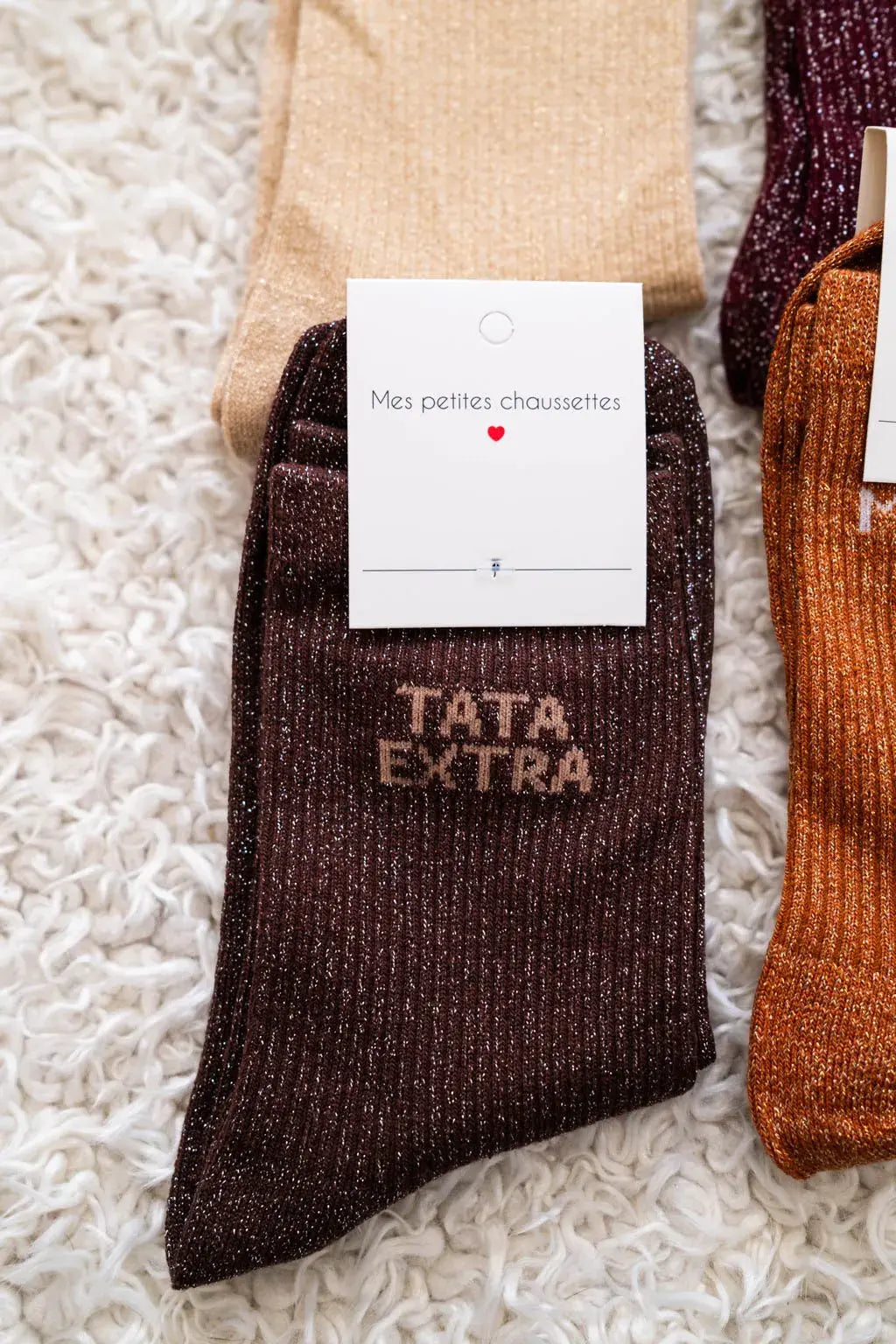 Chaussettes Tata extra chocolat