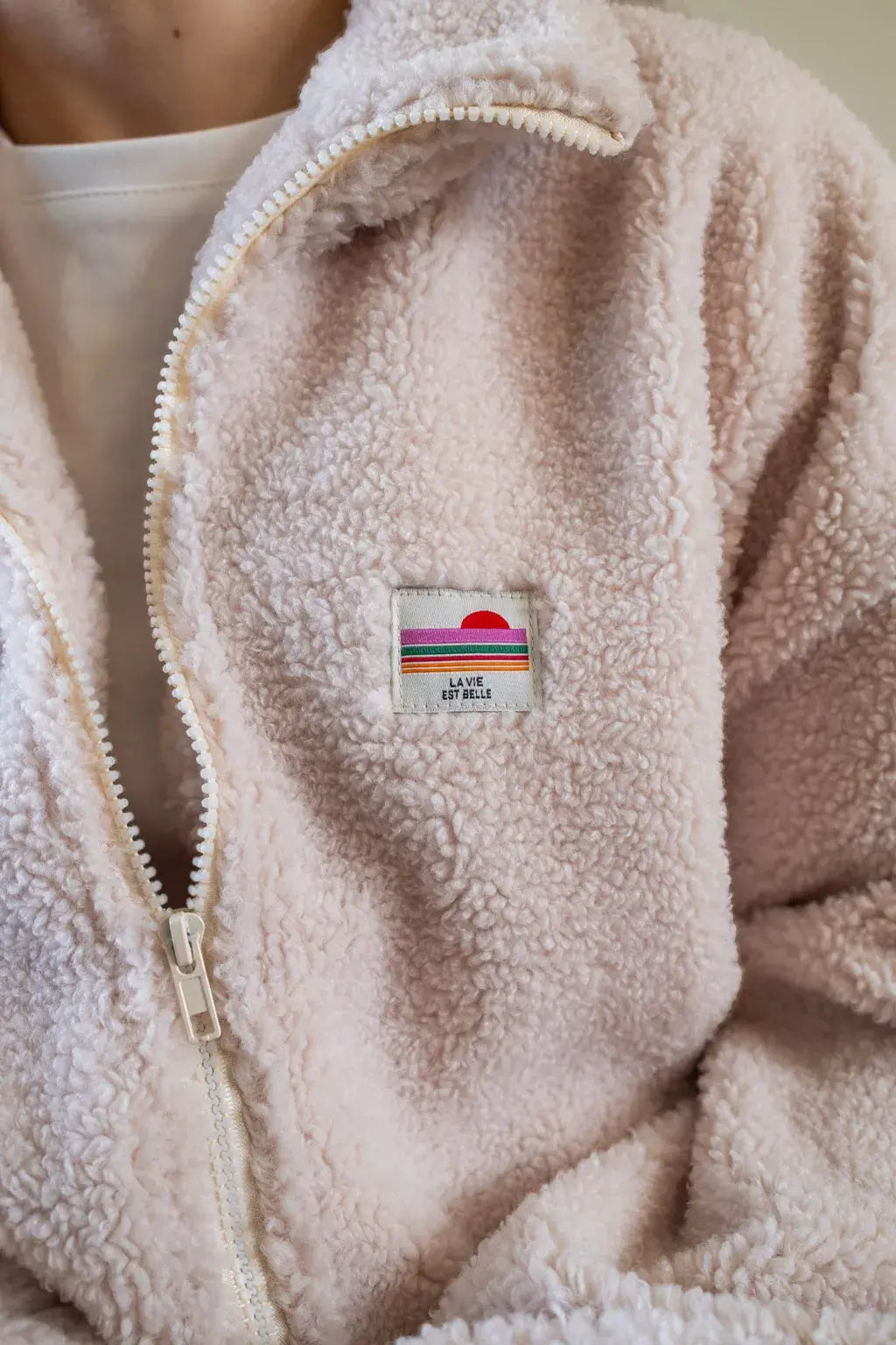 Veste polaire Sofia beige