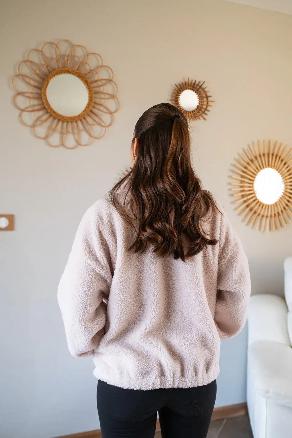 Veste polaire Sofia beige