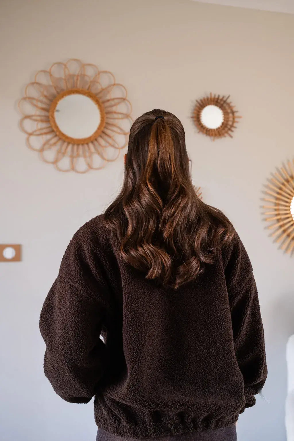 Veste polaire Sofia chocolat