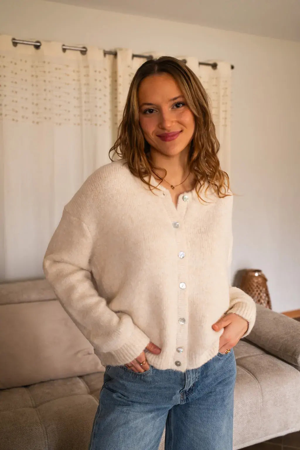 Gilet Bobby beige
