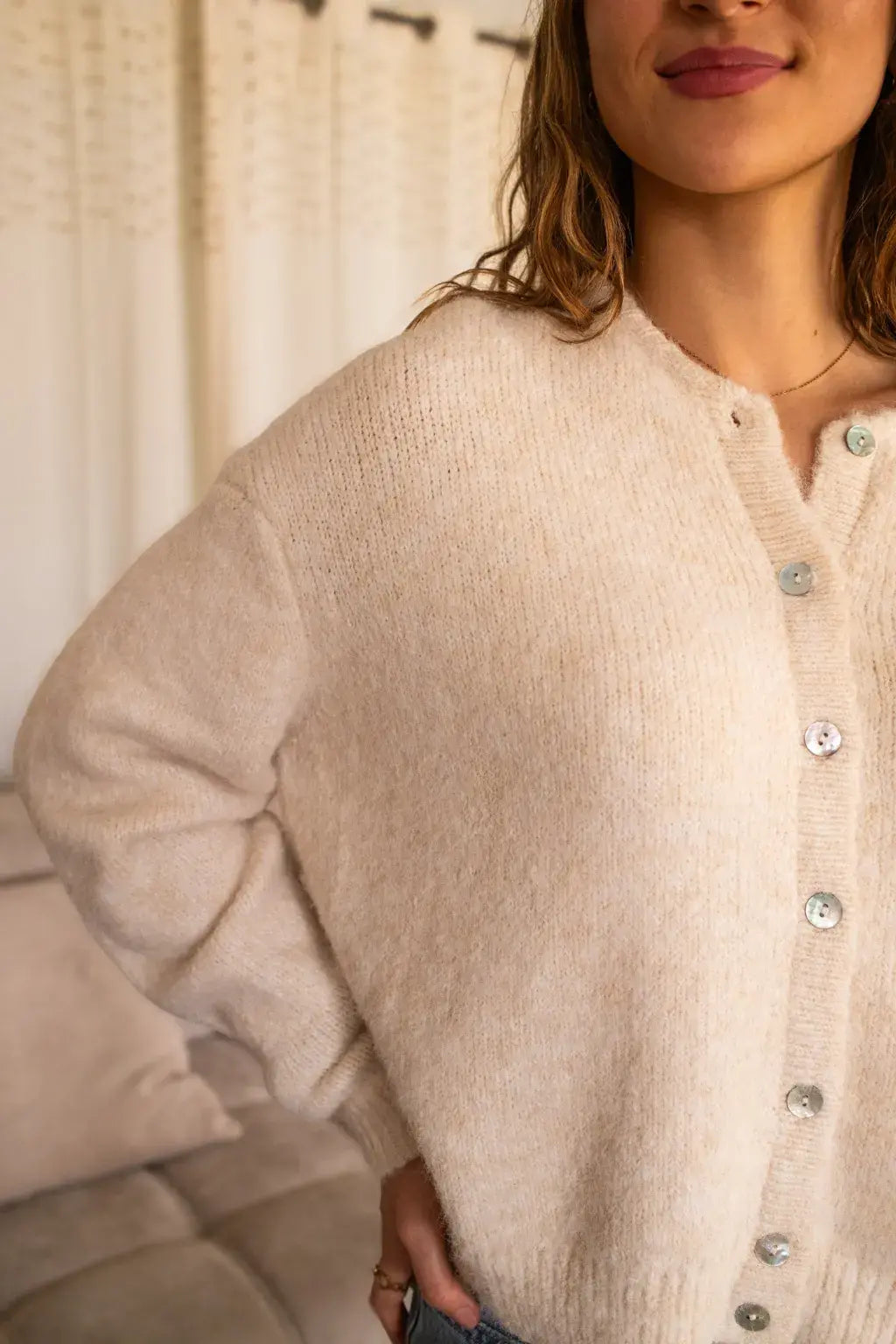 Gilet Bobby beige