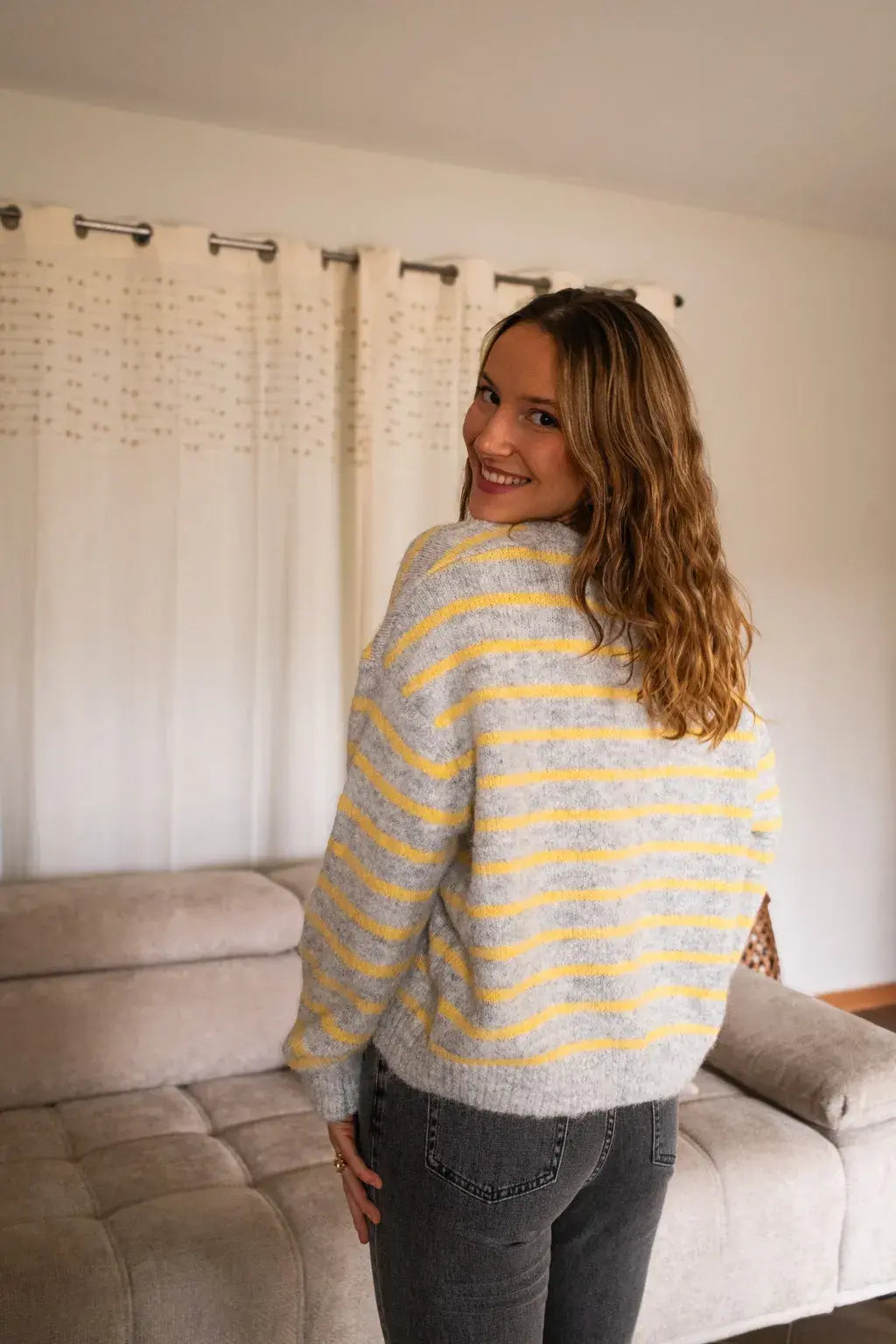 Gilet Evy gris