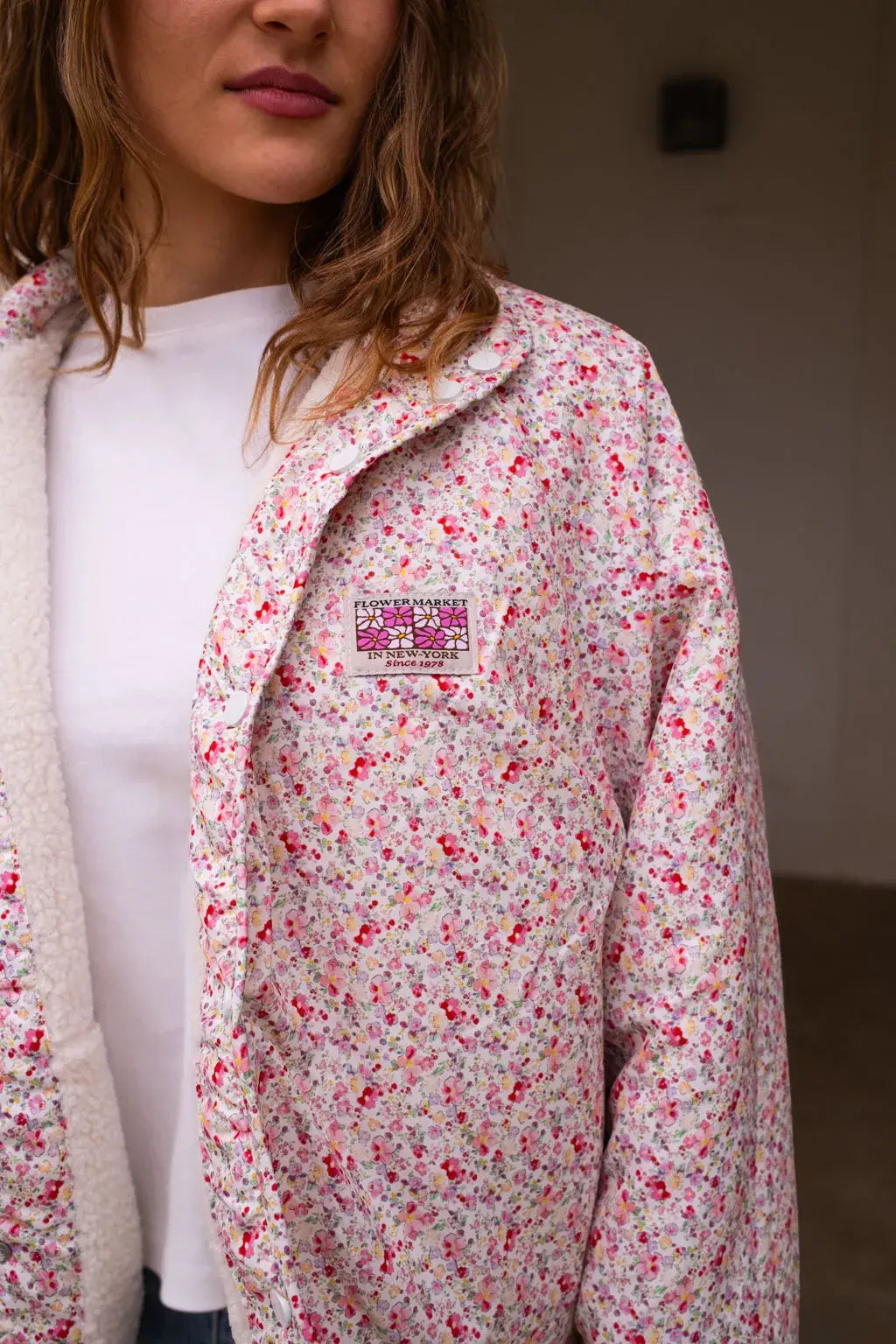 Veste réversible Suzie écru