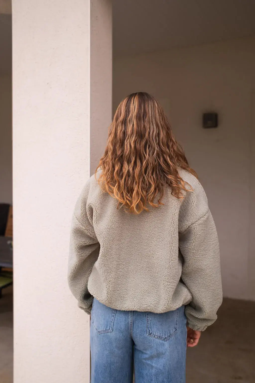 Veste polaire Sofia vert menthe