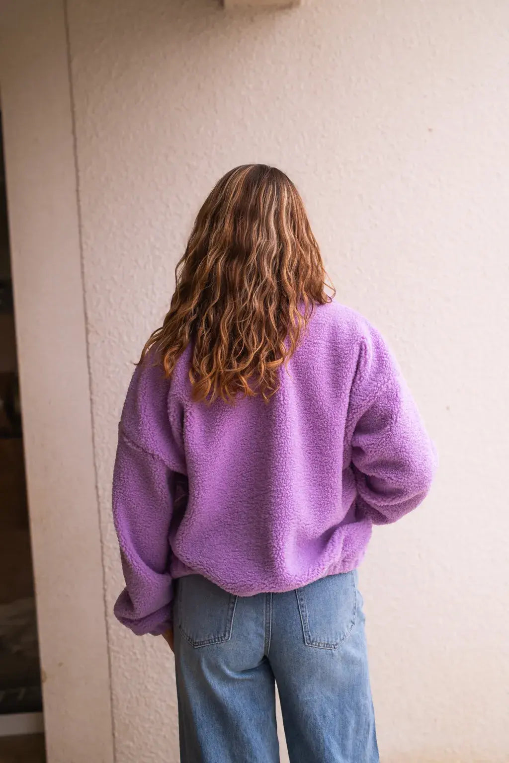 Veste polaire Sofia lilas