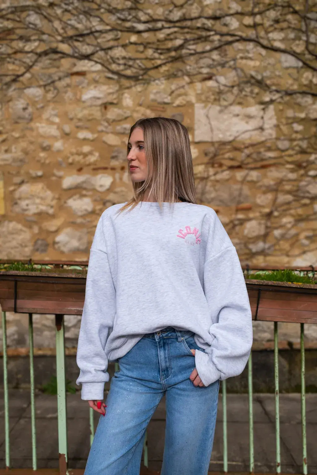 Sweat Iconic club gris