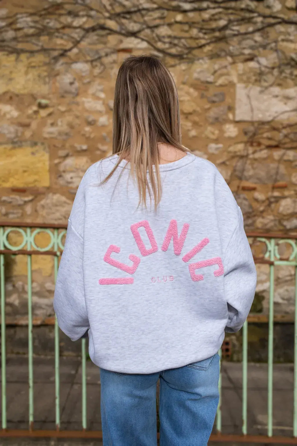 Sweat Iconic club gris