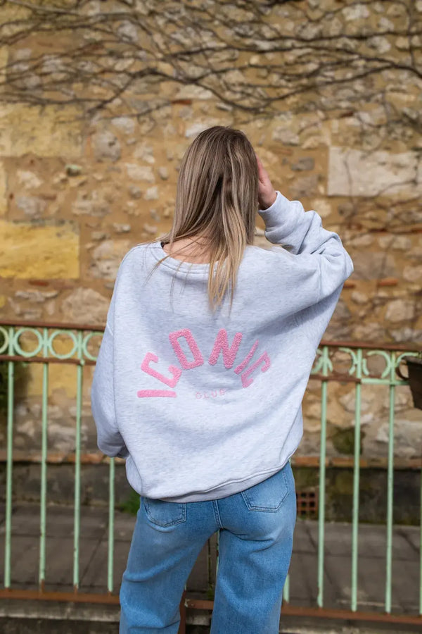 Sweat Iconic club gris