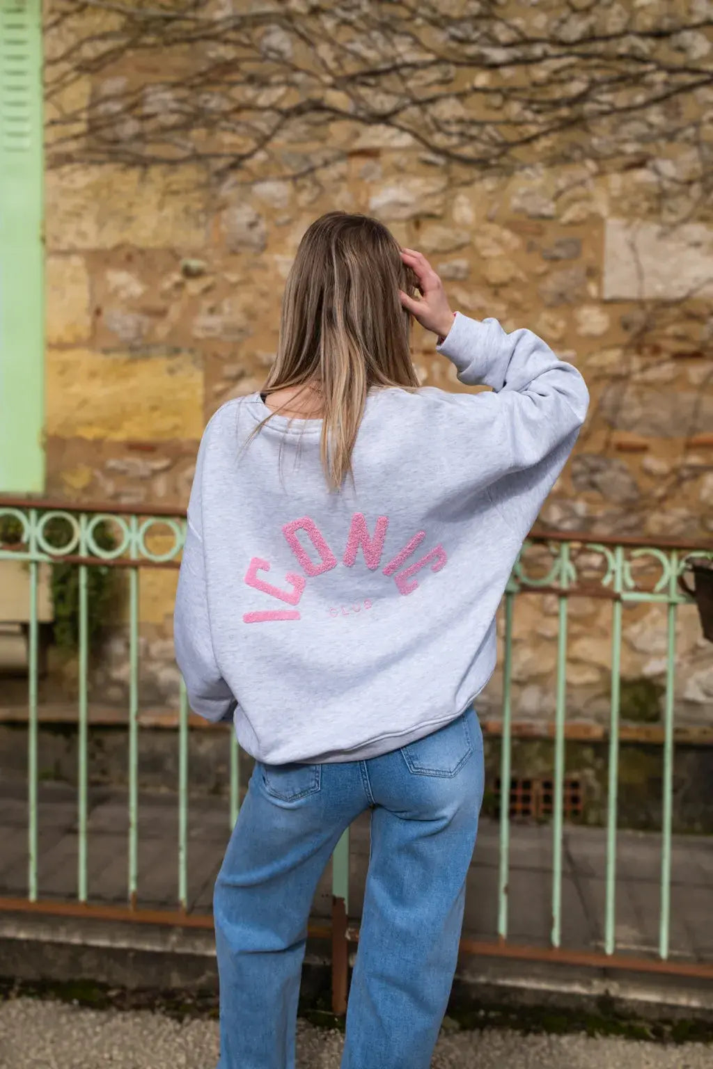 Sweat Iconic club gris