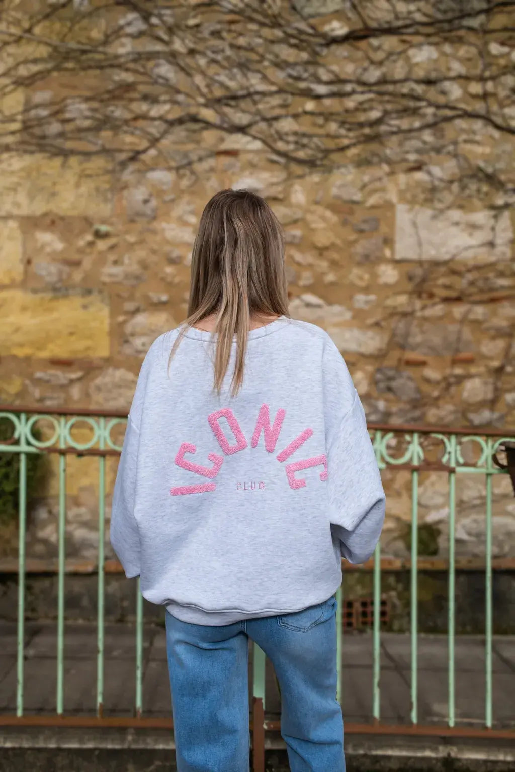 Sweat Iconic club gris