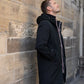 Parka longue fourrée mouton Laura Jo - Eric noire
