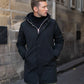 Parka longue fourrée mouton Laura Jo - Eric noire