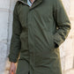 Parka longue fourrée mouton Laura Jo - Eric kaki