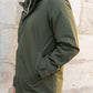 Parka longue fourrée mouton Laura Jo - Eric kaki