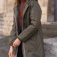 Parka fourrée imperméable Laura Jo - Albane kaki longue