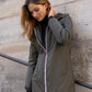 Parka fourrée imperméable Laura Jo - Albane kaki longue