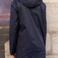 Imperméable réversible Laura Jo marine/dorée - Elena longue