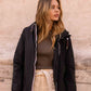 Parka fourrée imperméable Laura Jo - Harper noire mi-longue