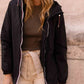 Parka fourrée imperméable Laura Jo - Harper noire mi-longue