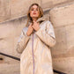 Parka fourrée réversible Laura Jo - Gwen dorée