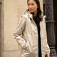 Parka fourrée imperméable Laura Jo - Harper dorée mi-longue